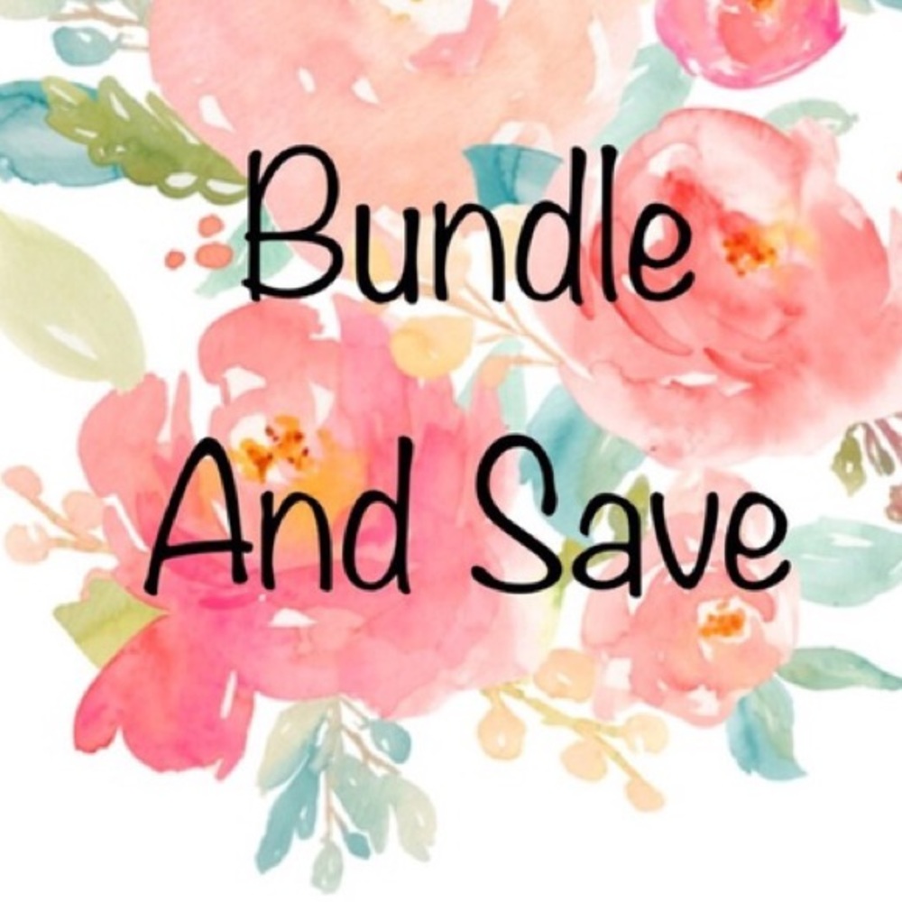 Bundle any 2 items and get 20% off!!